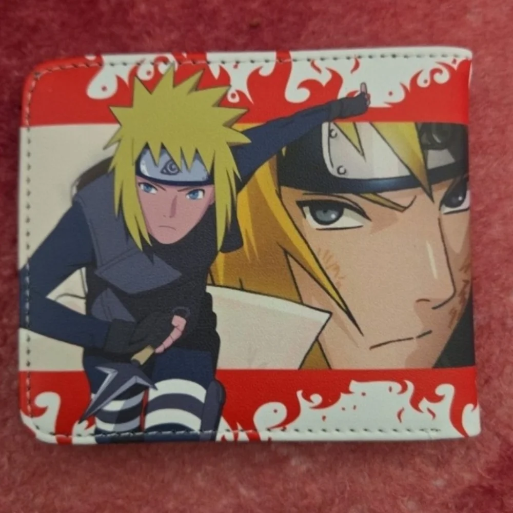 New Naruto anime manga leather wallet